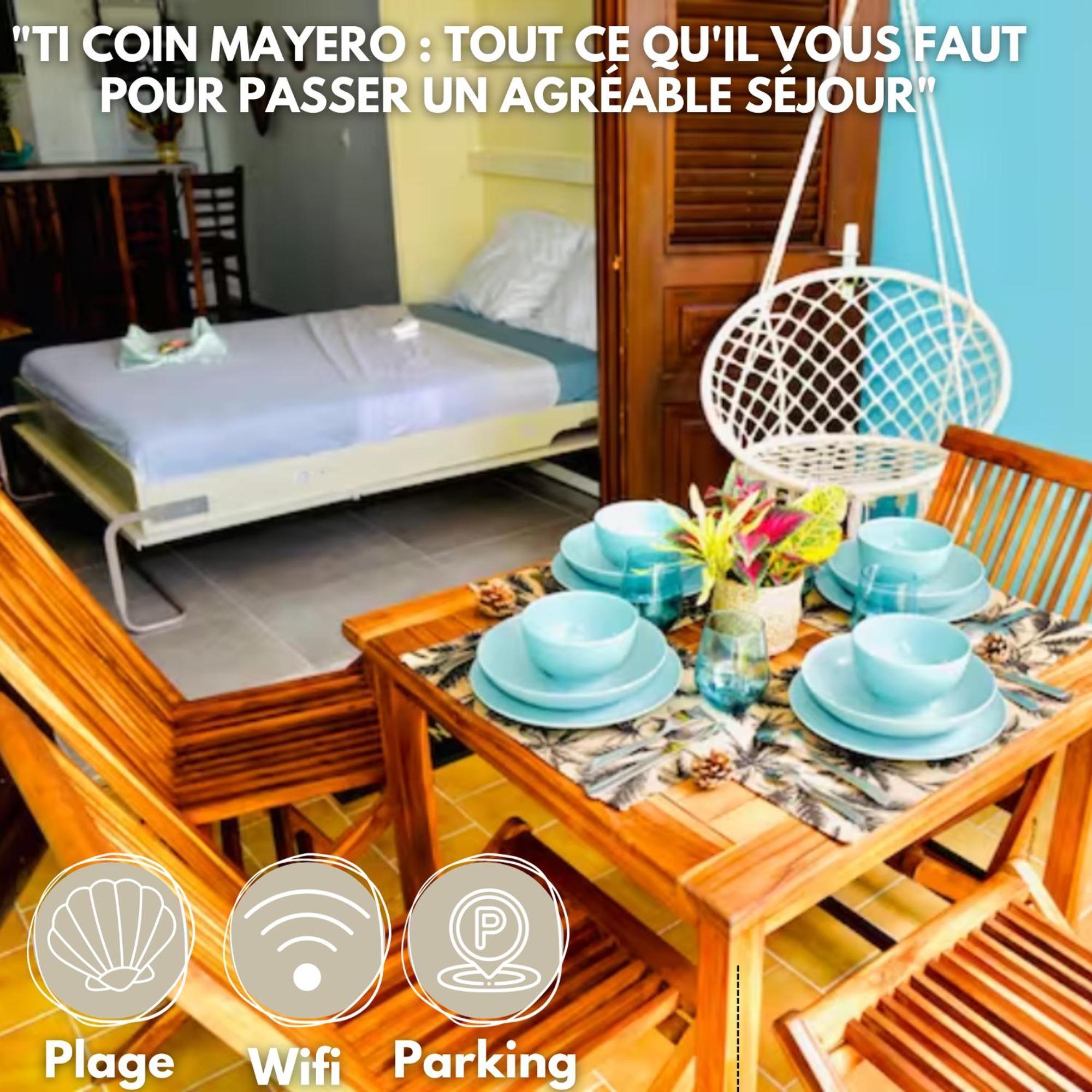 Ti Coin Mayero: Parking Free + Plage De Saint Anne Sainte-Anne Exterior photo
